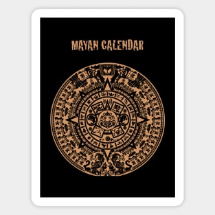 Ancient Mayan Calendar Symbol Magnet